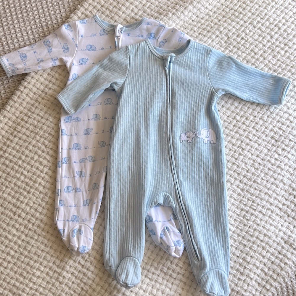 Elephant baby pjs